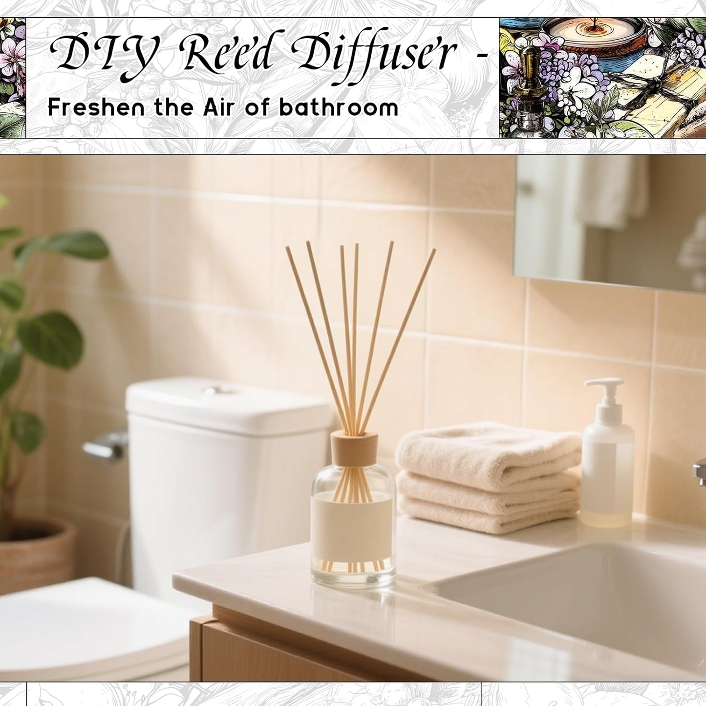 HIQILI Lilac Fragrance Oil for DIY Perfume, Candle & Soap Making, Soft Floral Scents for Essential Oils Diffuser - 1 Fl Oz