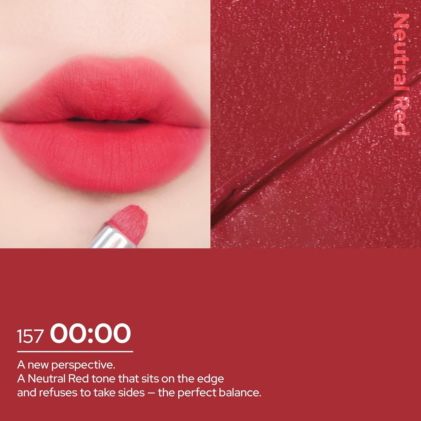 Unseen Blur Lip Tint Long-Lasting Stain, Blendable 3.2g (00:00, 3.2)