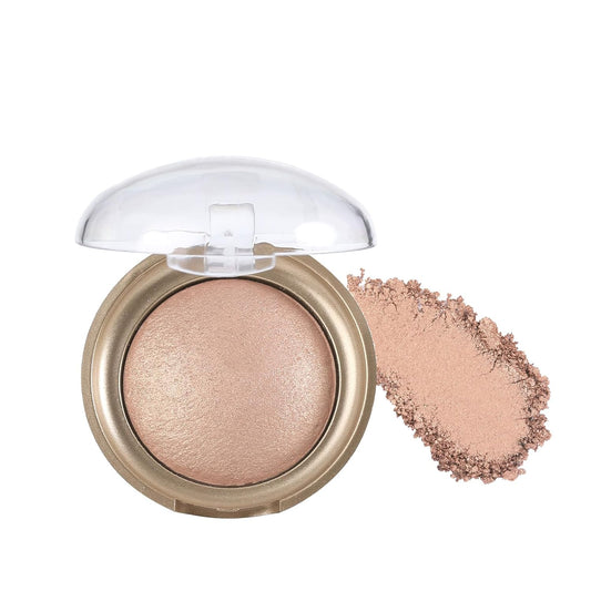 Baked Highlighter Contour Powder Sheer Pearl Shimmer Shades for Face Highlighter Makeup Brighten Up (304-Luminoso) | alldaygood beauty