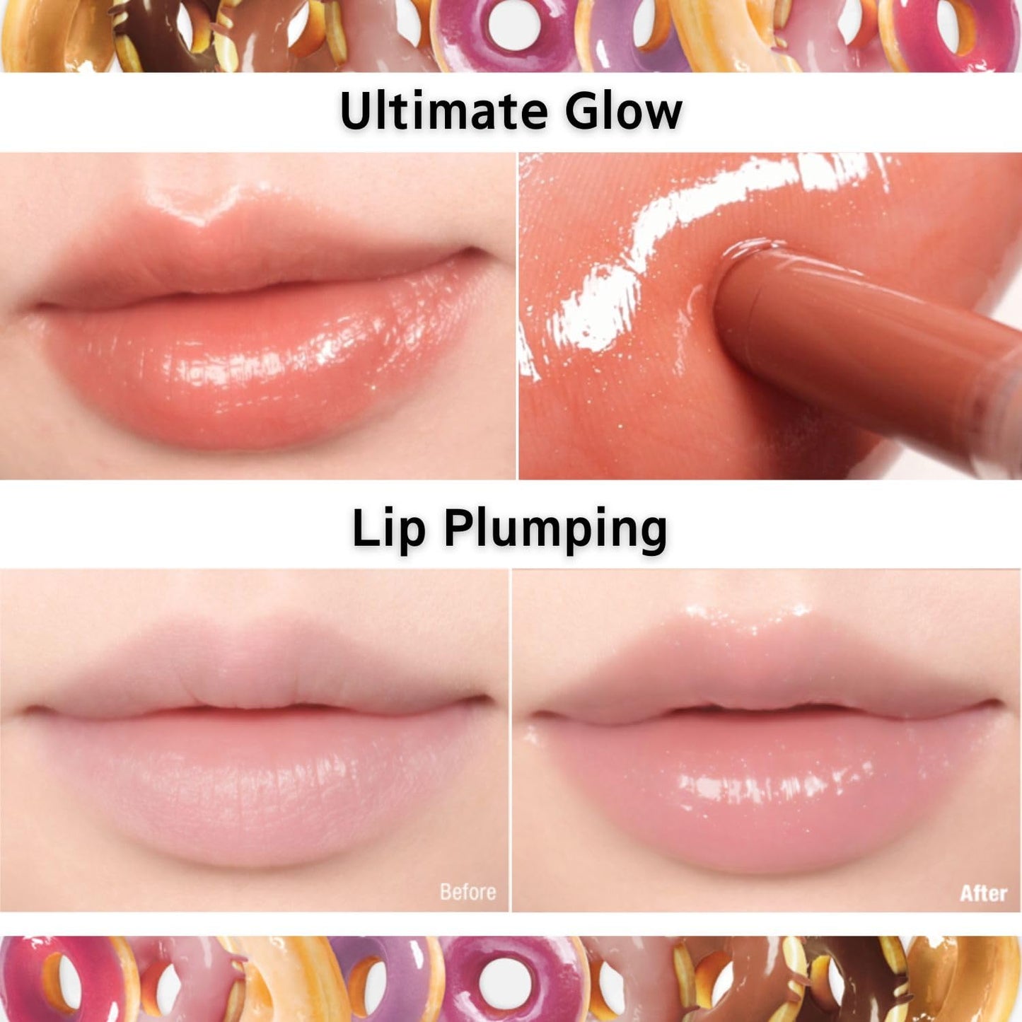 BBIA Over Glaze Stick - Lip Plumping Gloss Melting Balm Lipstick, Intensive Volume Up, High Shine & Glossy, Ultra Watery Moisturizing & Volumizing, Glowy Texture, Korean Lip Makeup (01 ORIGINAL GLAZE)
