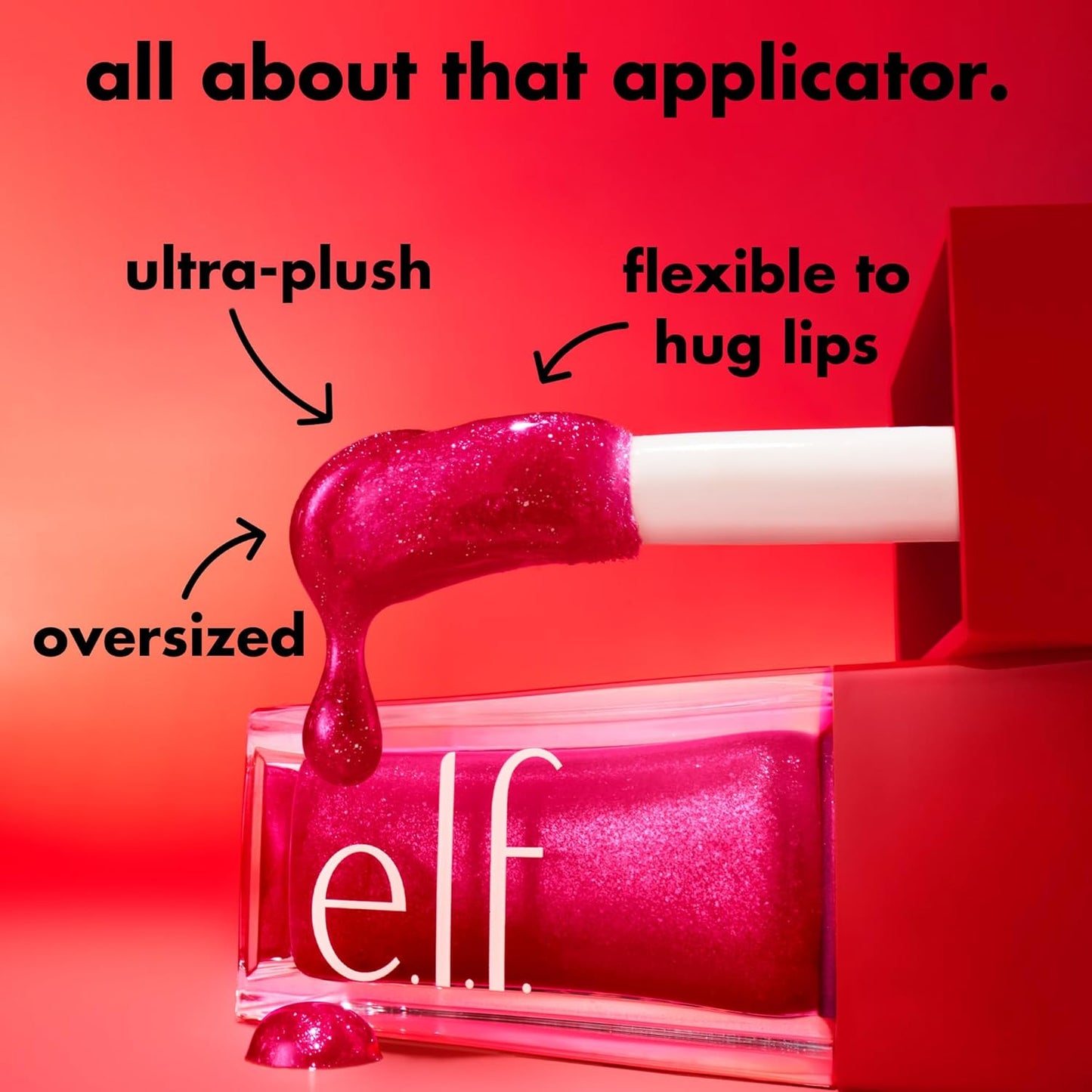 e.l.f. Jelly Pop Glow Reviver Lip Oil, Limited Edition Nourishing Formula Creates A Sheer, Ultra-Glossy Finish, Non-Sticky Feel, Vegan & Cruelty-Free