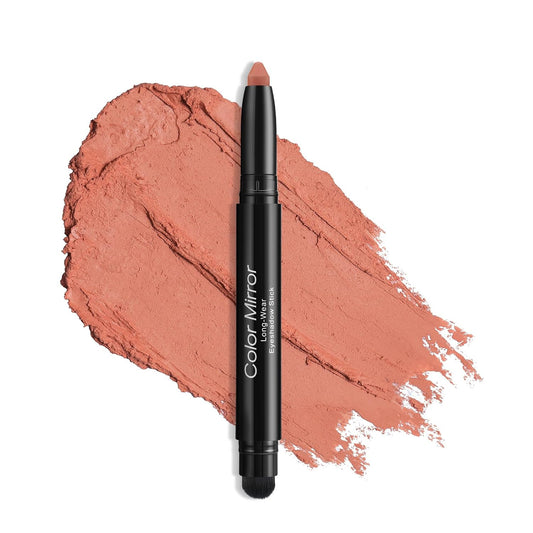 Cream Waterproof Hypoallergenic Eyeshadow Stick, long wear Metallic Glitter Matte Eye Shadow Pencil With Makeup Brush, Eye Brightener, 39 Matte Ruby Red | alldaygood beauty