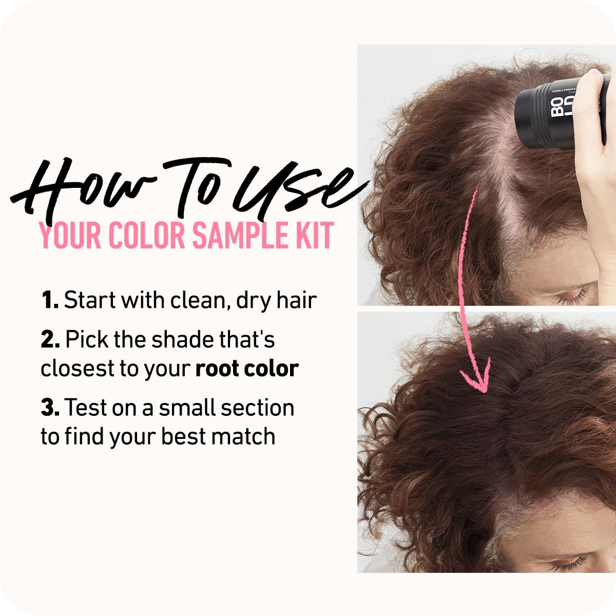 Boldify Hair Fibers Color Sample Kit - Fill In Thinning and Fine Hair for an Instantly Fuller, Thicker Look - 14 Shades for Women & Men - Reds