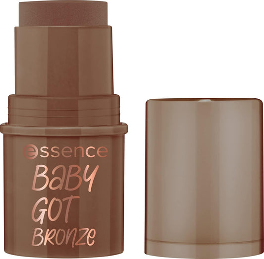 essence | Baby Got Bronze | Cream Bronzer Stick Easy to Apply & Blend | Vegan & Cruelty Free | Free From Gluten, Parabens, Preservatives, & Microplastic Particles (30 | Mocha Me Crazy) | alldaygood beauty