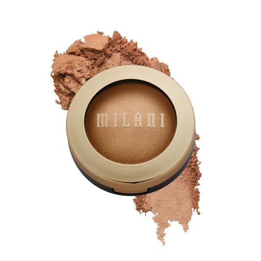 Milani Highlighter Makeup - Baked Contour Powder & Face Highligher, Made in Italy - Bronze Splendore