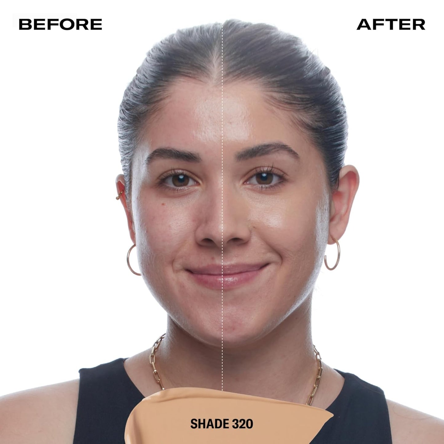 Youthforia Date Night Skin Tint Serum Foundation, Light-Medium Coverage, Hydrating Formula, Vegan & Cruelty-Free, 320 Light Medium to Medium - Neutral with Cool Undertones