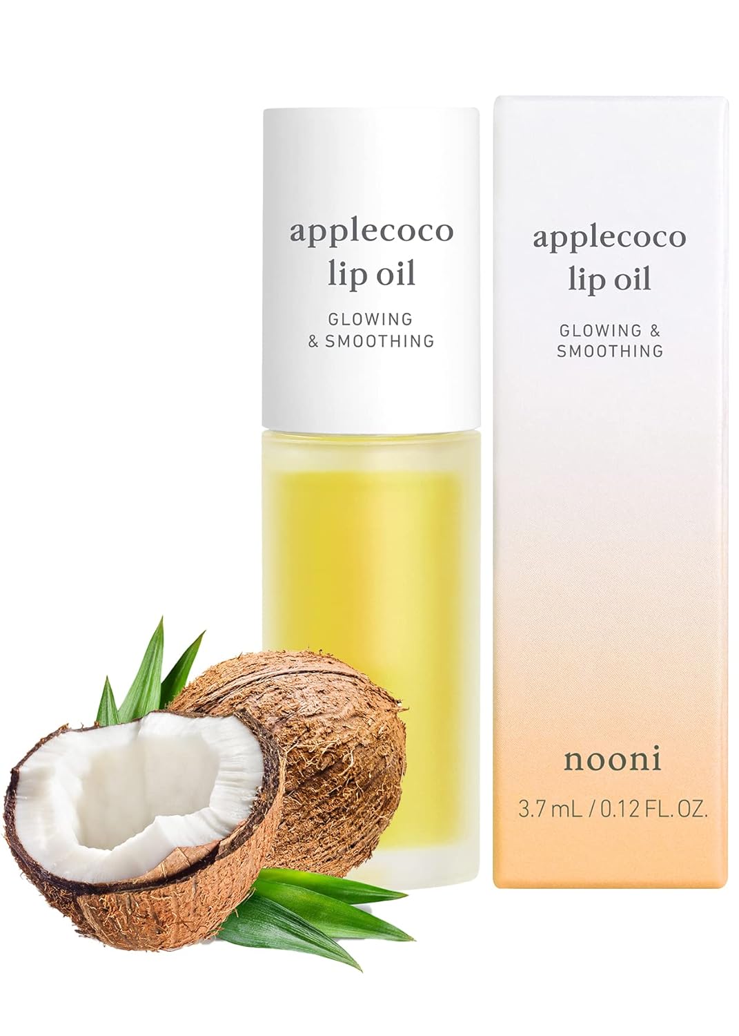 NOONI Korean Hydrating Lip Oil Applepeony + Applecoco Bundle