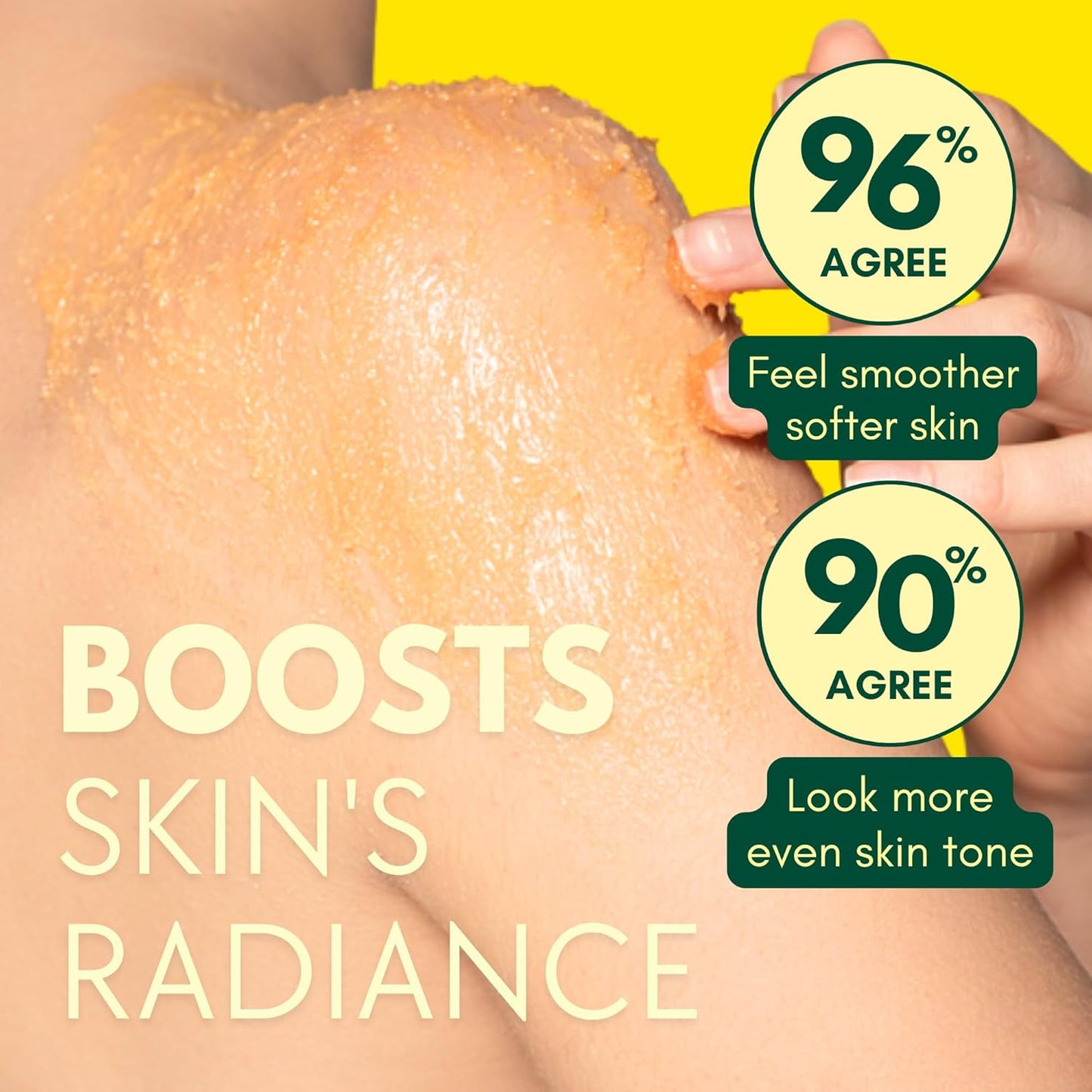 Ginger Body Scrub with AHA/BHA – Lymphatic Drainage, Exfoliating, Anti-Cellulite, Skin Firming, Underarm Detox