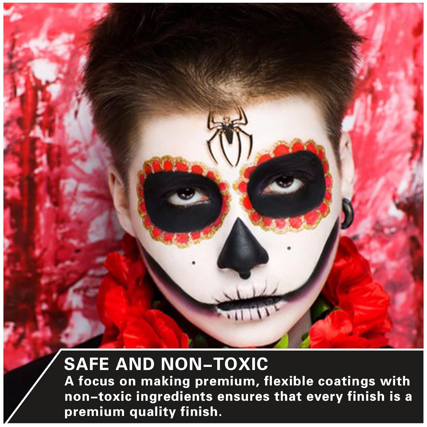 Black Face Body Paint Halloween Cosplay Clown Zombie Costume Sfx Makeup Professional Oil Based Cream Face Paint Palette for Adults and Kids