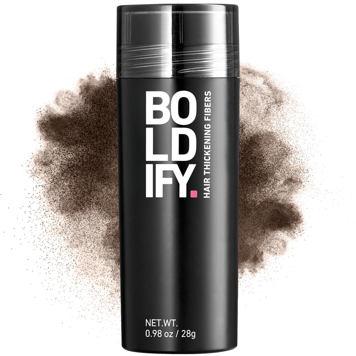 BOLDIFY Hair Fibers (28g) - Fill In Thinning and Fine Hair for an Instantly Fuller, Thicker Look - 14 Shades for Women & Men - Ash Brown