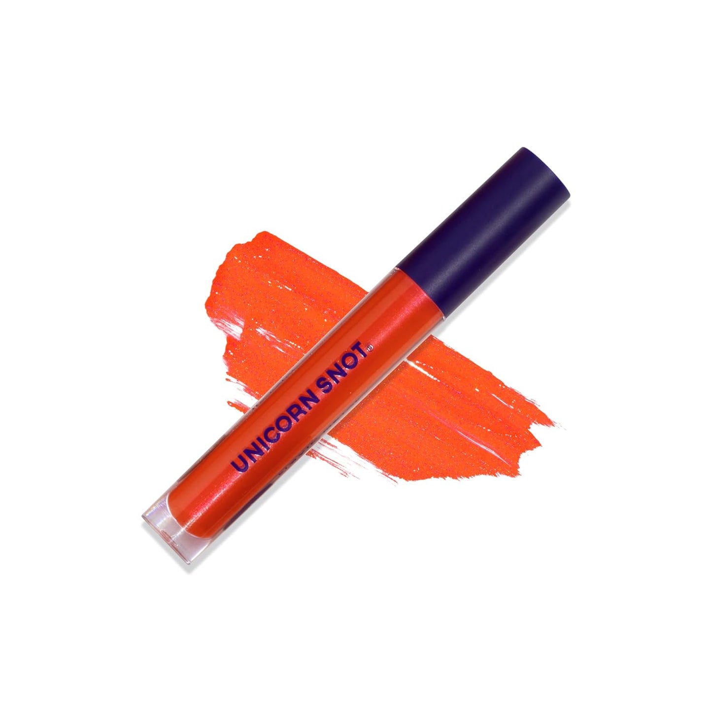 UNICORN SNOT Liquid Metal Lip Paint | Intense Pigment, Non-drying, Metallic Lip Color for Halloween Costume & Anime Cosplay | Gluten Free, Vegan & Cruelty-free Lip Makeup - LAVA (Fiery Red)