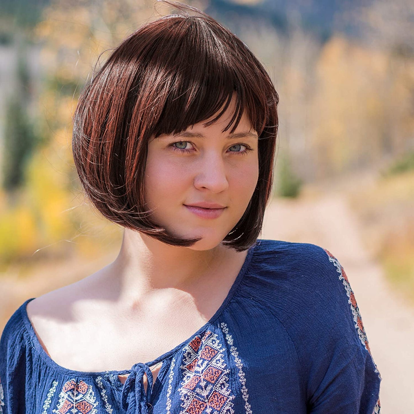 Root Touch Up Hair Powder - 11 Shades Zero Fragrance, Talc or Parabens - Hairline Concealer by NuBeauti (Dark Auburn Sample)