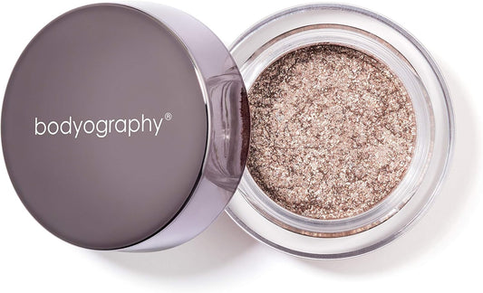 Bodyography Glitter Pigment - Off the Hook Taupe for Women - 0.105 oz Eye Shadow | alldaygood beauty