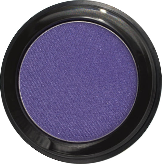 Indigo Denim Navy Blue Purple Violet Opaque Pressed Powder Single Vegan Eyeshadow; Talc, Paraben & Cruelty Free | alldaygood beauty
