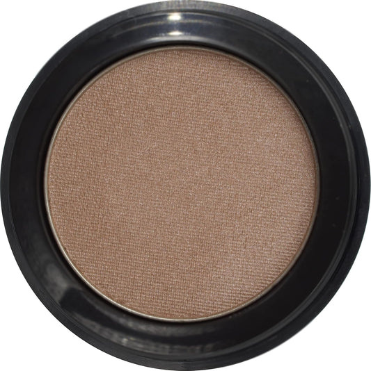 Brown Silver Shimmering Metallic Chocolate Brown Dark Bronze Pressed Powder Single Vegan Eyeshadow; Talc, Paraben & Cruelty Free | alldaygood beauty