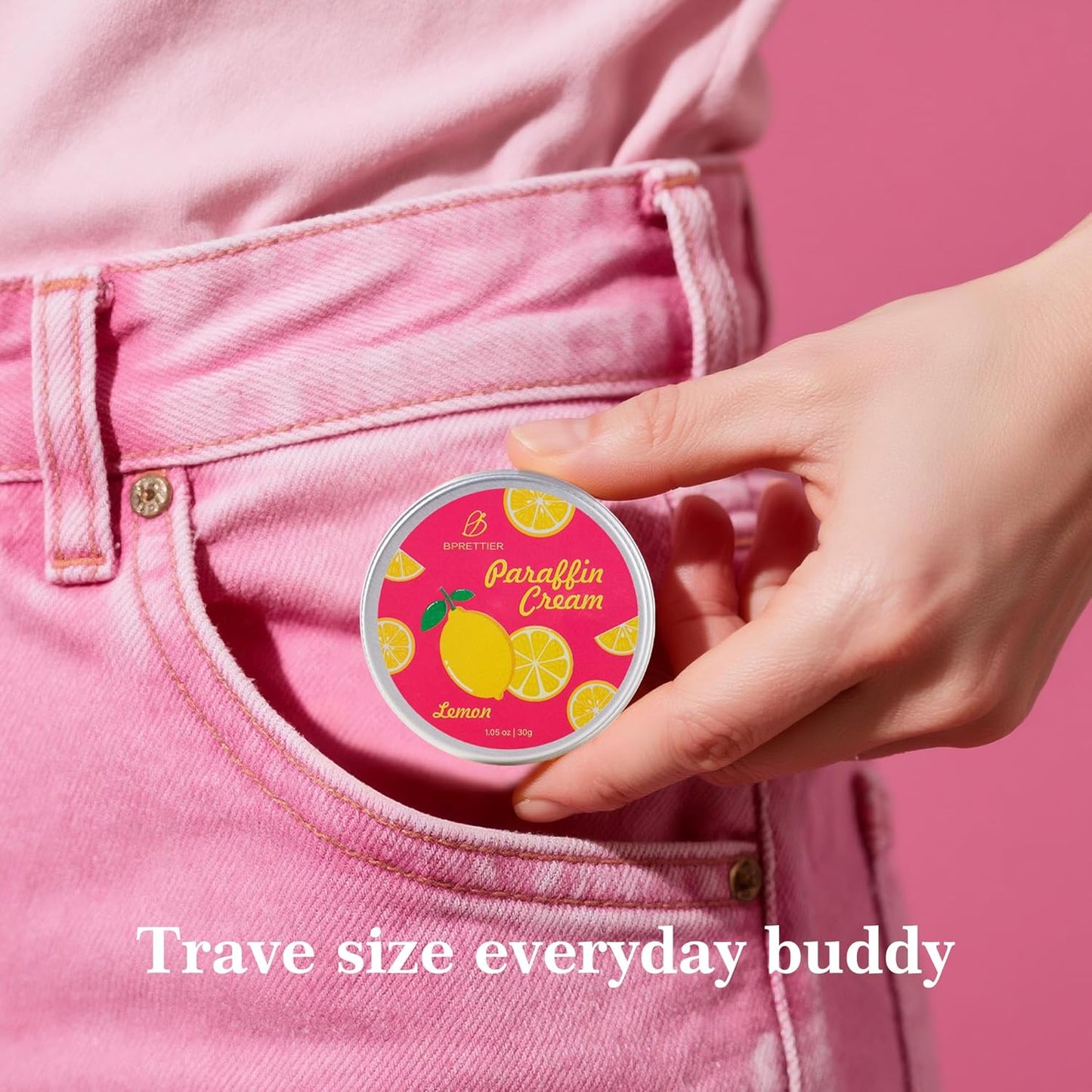 Cold Paraffin Wax Hand and Feet Nourishing Cream - No Heat Needed - Shea Butter Cuticle Care Balm - Lemon Scent - at Home Spa Results Without Melting Kits