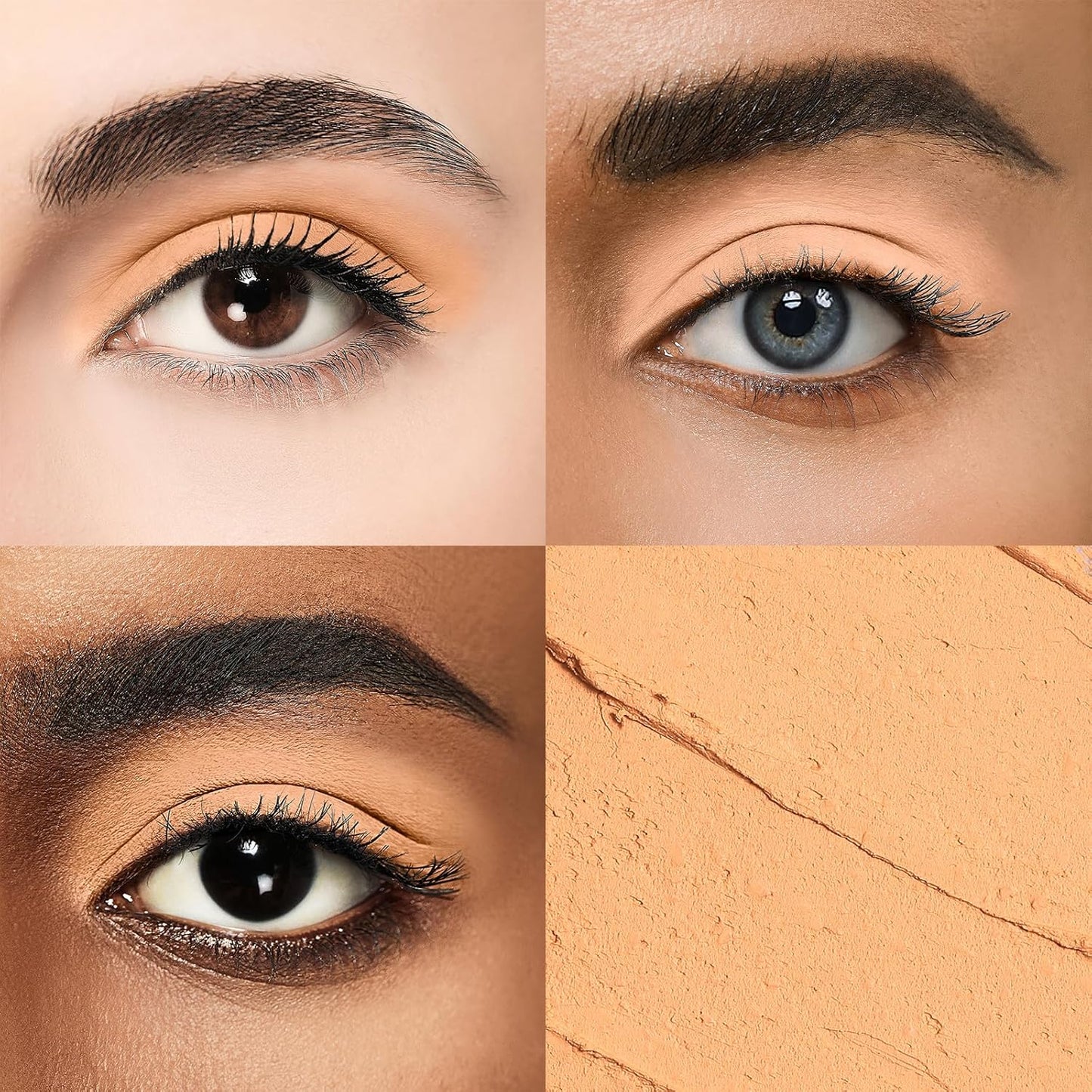 Cream Waterproof Hypoallergenic Eyeshadow Stick, long wear Metallic Glitter Matte Eye Shadow Pencil With Makeup Brush, Eye Brightener, 43 Matte Toffee