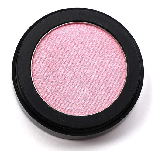 Pink Glow Satin Light Baby Pink Opal Sunkissed Shimmering Shimmer Pressed Powder Single Vegan Eyeshadow; Talc, Paraben & Cruelty Free | alldaygood beauty