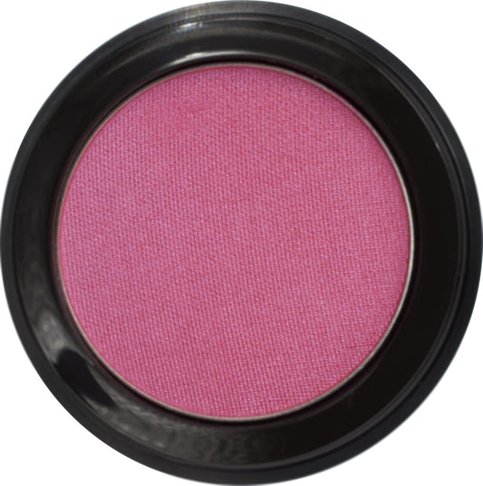 Fuchsia Rose Deep Pink Red Shimmer Opaque Pressed Powder Single Vegan Eyeshadow; Talc, Paraben & Cruelty Free | alldaygood beauty