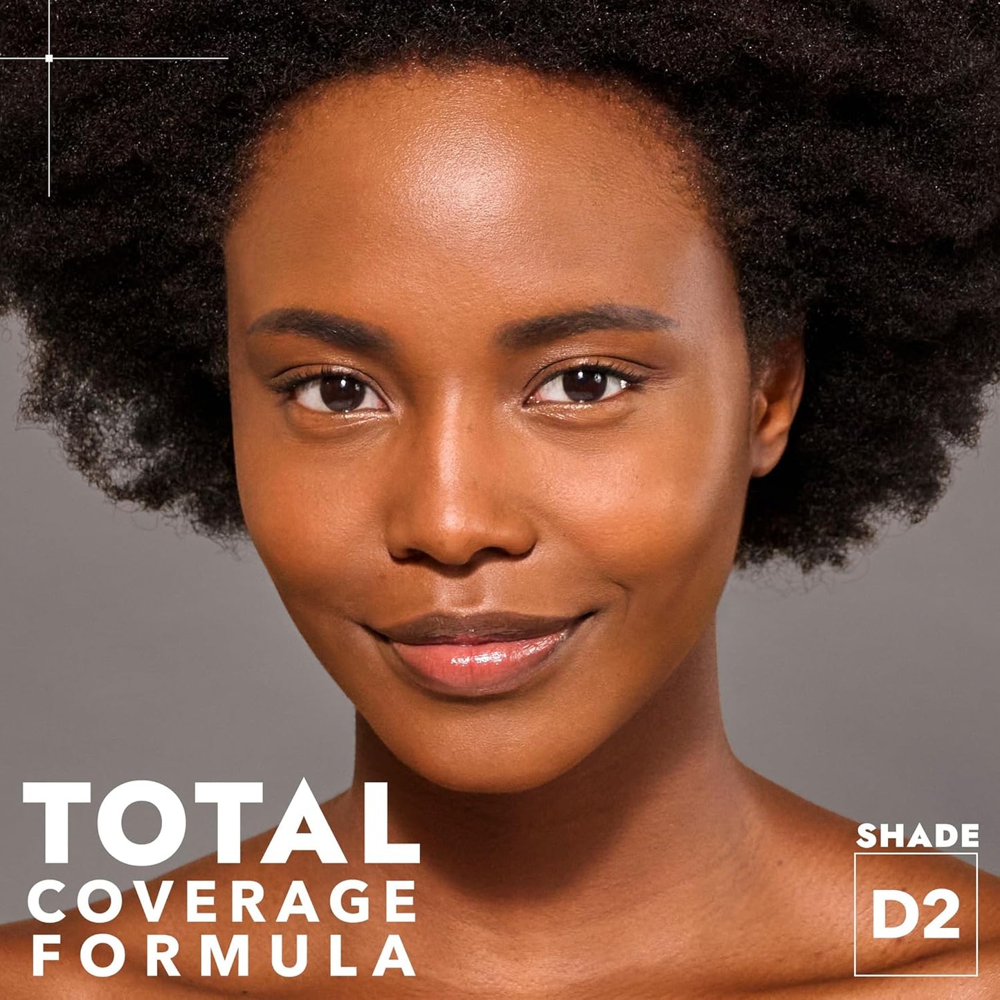 COVER FX Total Cover Cream Foundation - Shade D2 - Buildable Coverage - Natural Finish - Oil-Free - Sweat-Proof