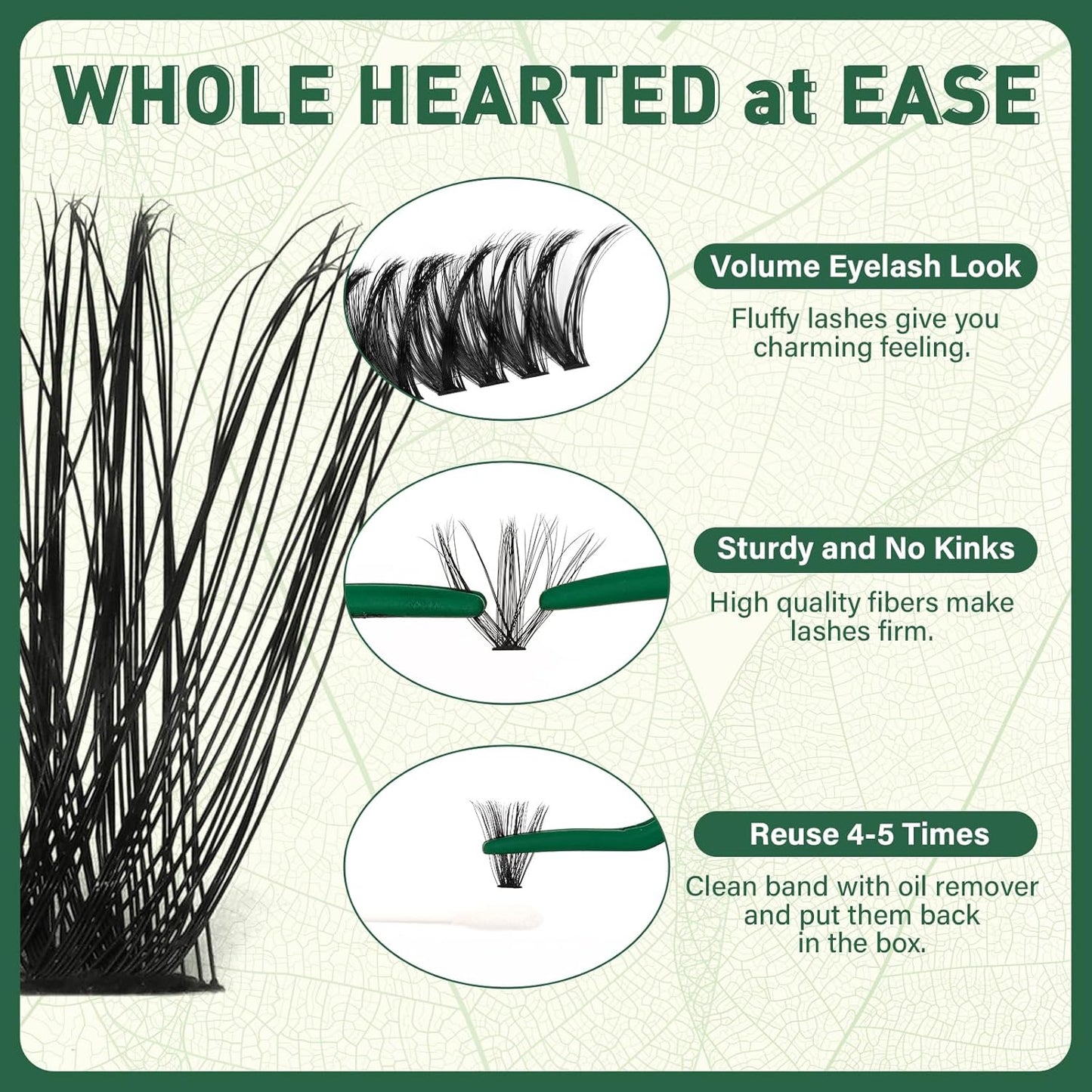 Lash Clusters 280Pcs Eyelash Clusters KEYYOU 80D 0.05D Curl 9-18MIX Clusters Lashes Super Soft Cluster DIY Eyelash Extension at Home(80D-0.05D,9-18MIX)