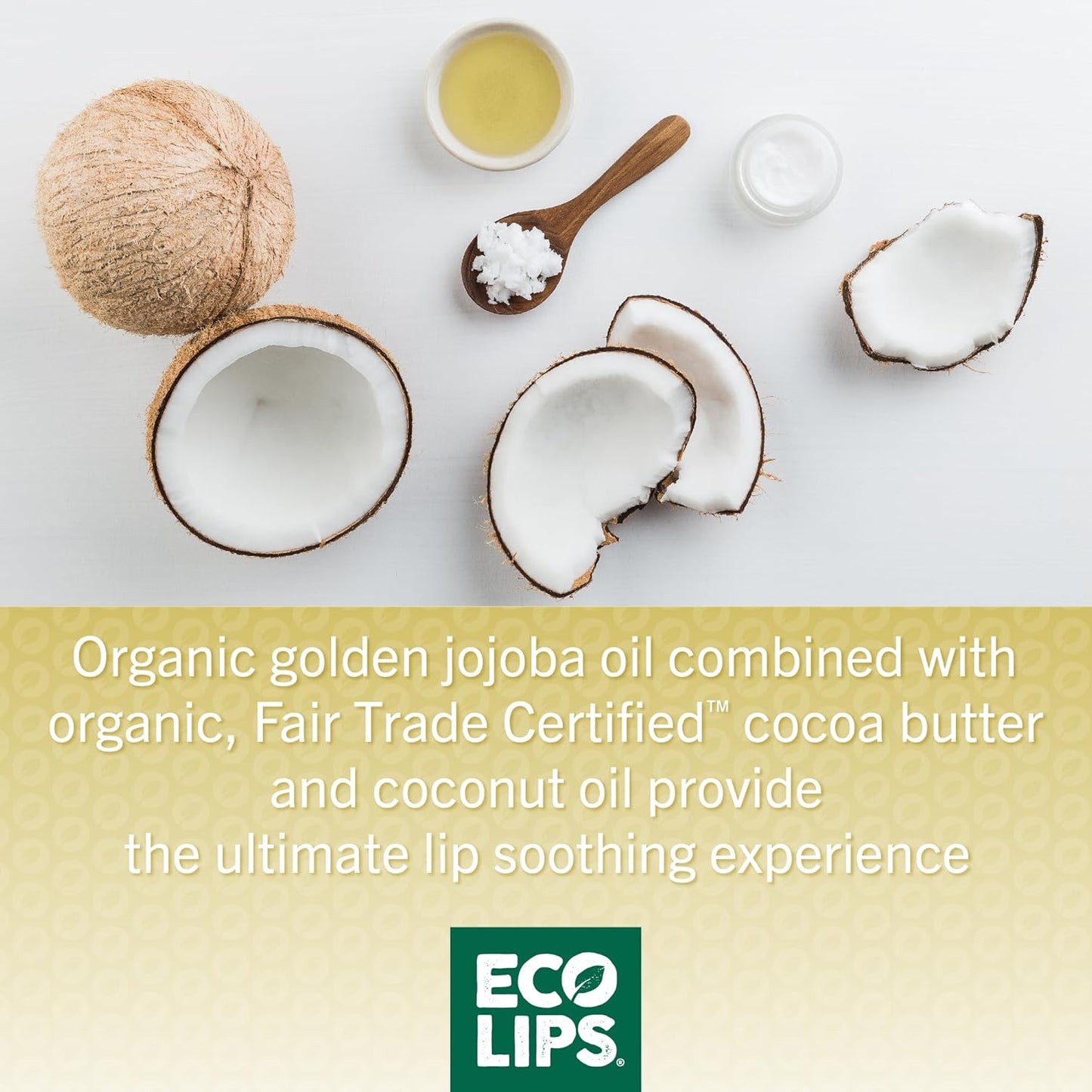 Eco Lips Lip Food - Nutrient Dense & Organic Lip Balm (Nourish)