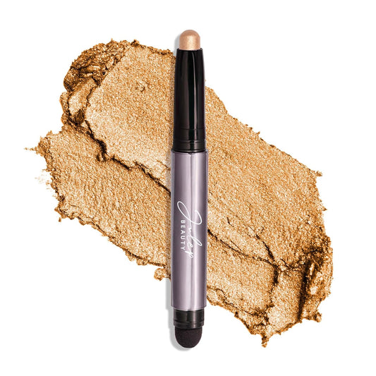 Julep Eyeshadow 101 Cream-to-Powder Waterproof Shadow Stick – Warm Gold Shimmer – Long-Lasting, Crease-Proof, Golden Shimmer Cream Eyeshadow with Built-in Smudger | alldaygood beauty