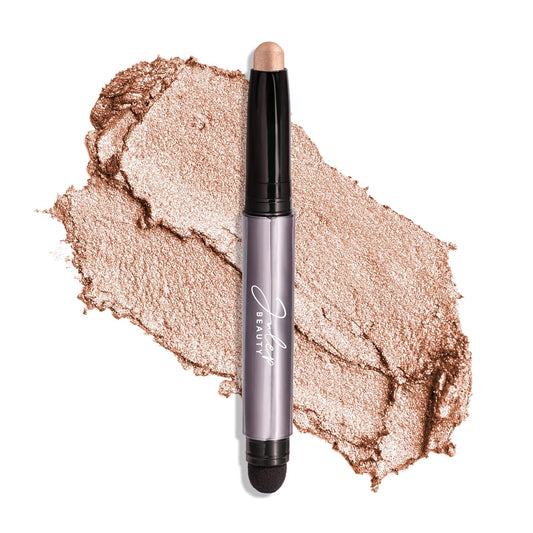Julep Eyeshadow 101 Cream-to-Powder Waterproof Shadow Stick – Champagne Shimmer – Long-Lasting, Crease-Proof, Medium Golden-Beige Shimmer Cream Eyeshadow with Built-in Smudger | alldaygood beauty