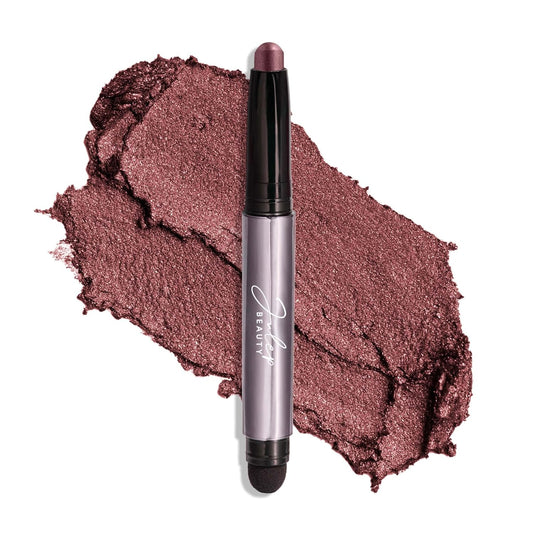 Julep Eyeshadow 101 Cream-to-Powder Waterproof Shadow Stick – Orchid Shimmer – Long-Lasting, Crease-Proof, Soft Purple Shimmer Cream Eyeshadow with Built-in Smudger | alldaygood beauty