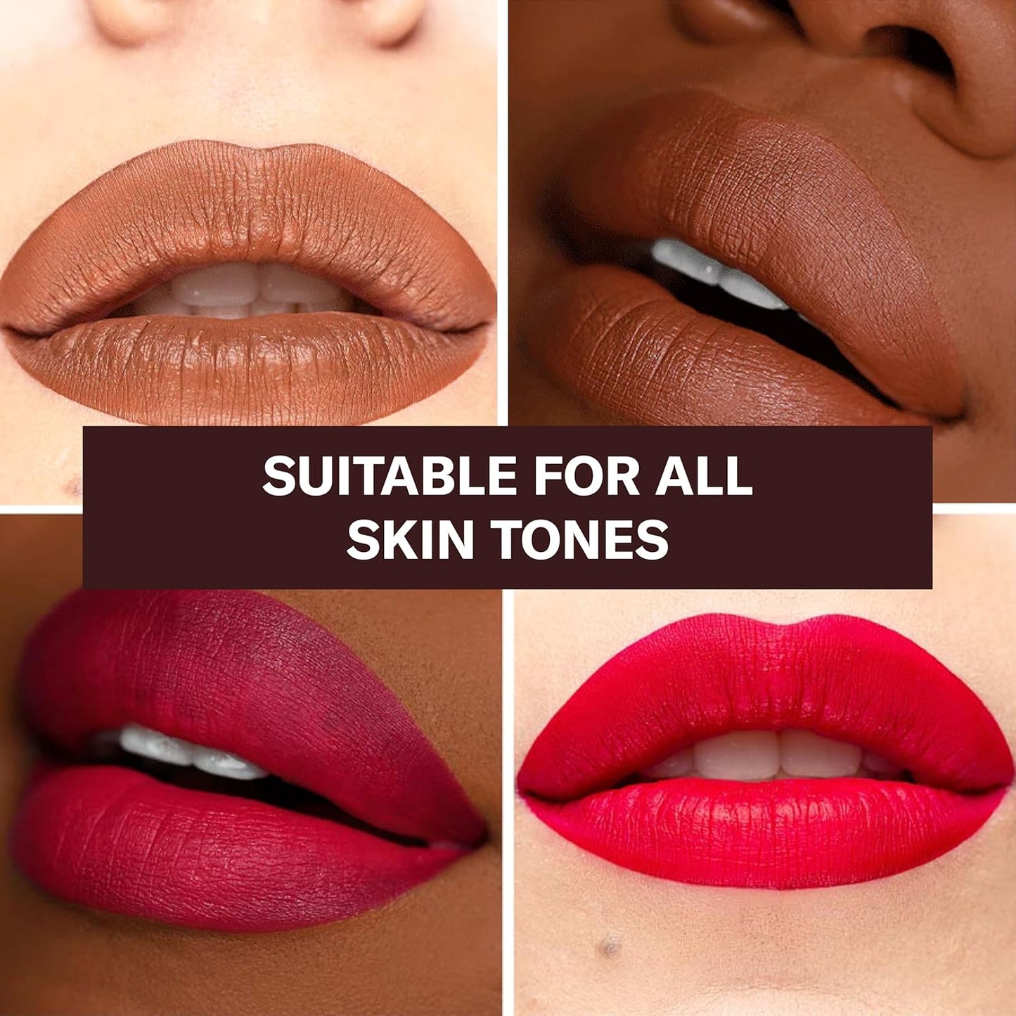 The Lip Bar - Nonstop Liquid Matte Lipstick 2-Pack, Naturalista (Soft Brown) + Rich Auntie (Deep Berry) - High Pigment - One Swipe - Long Lasting - Jojoba Oil & Vitamin E - Vegan - Make Up -.24 fl oz
