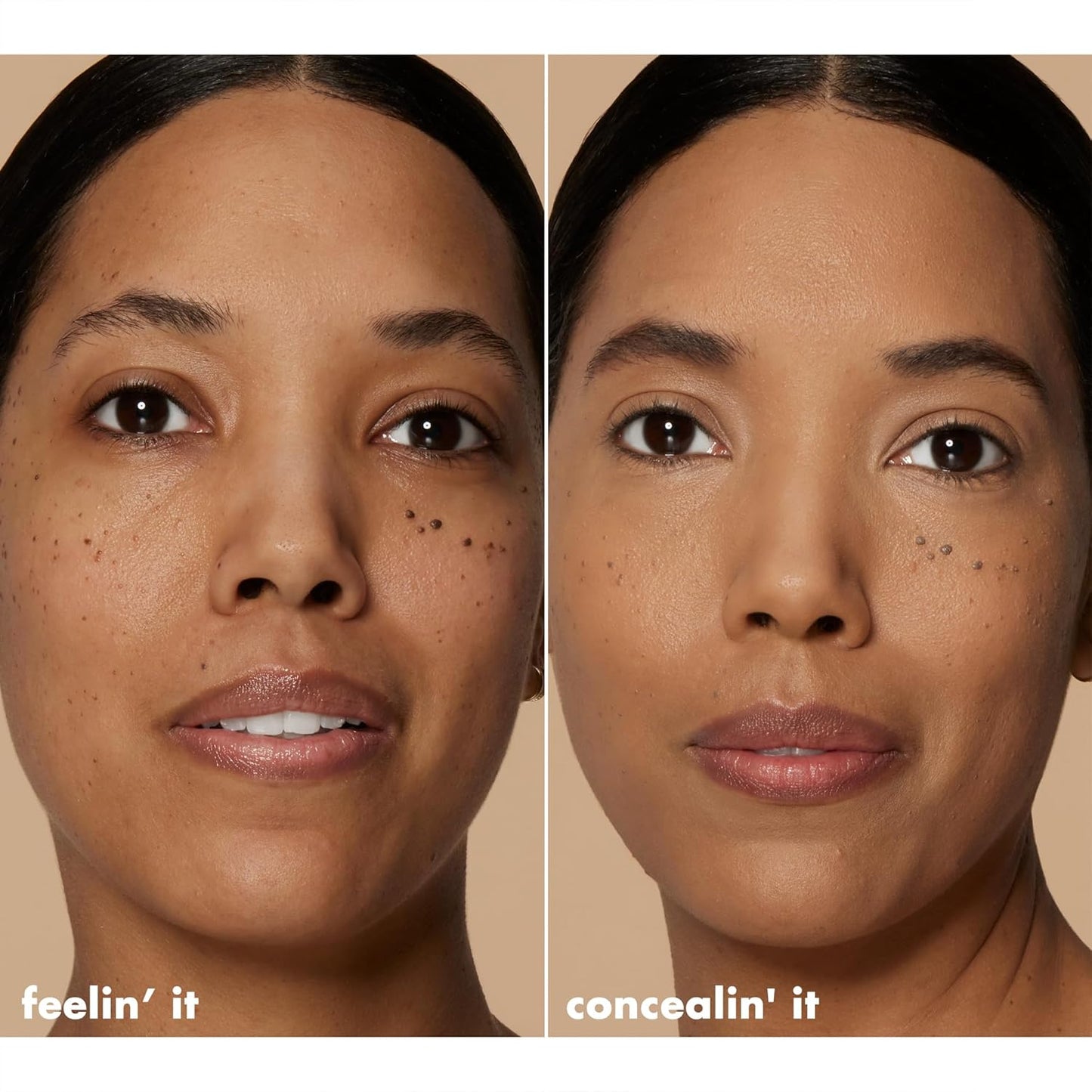 e.l.f. Hydrating Camo Concealer, Covers Blemishes & Under-Eye Circles, Full-Coverage & Delivers A Satin Finish, Vegan & Cruelty-Free, Medium Sand