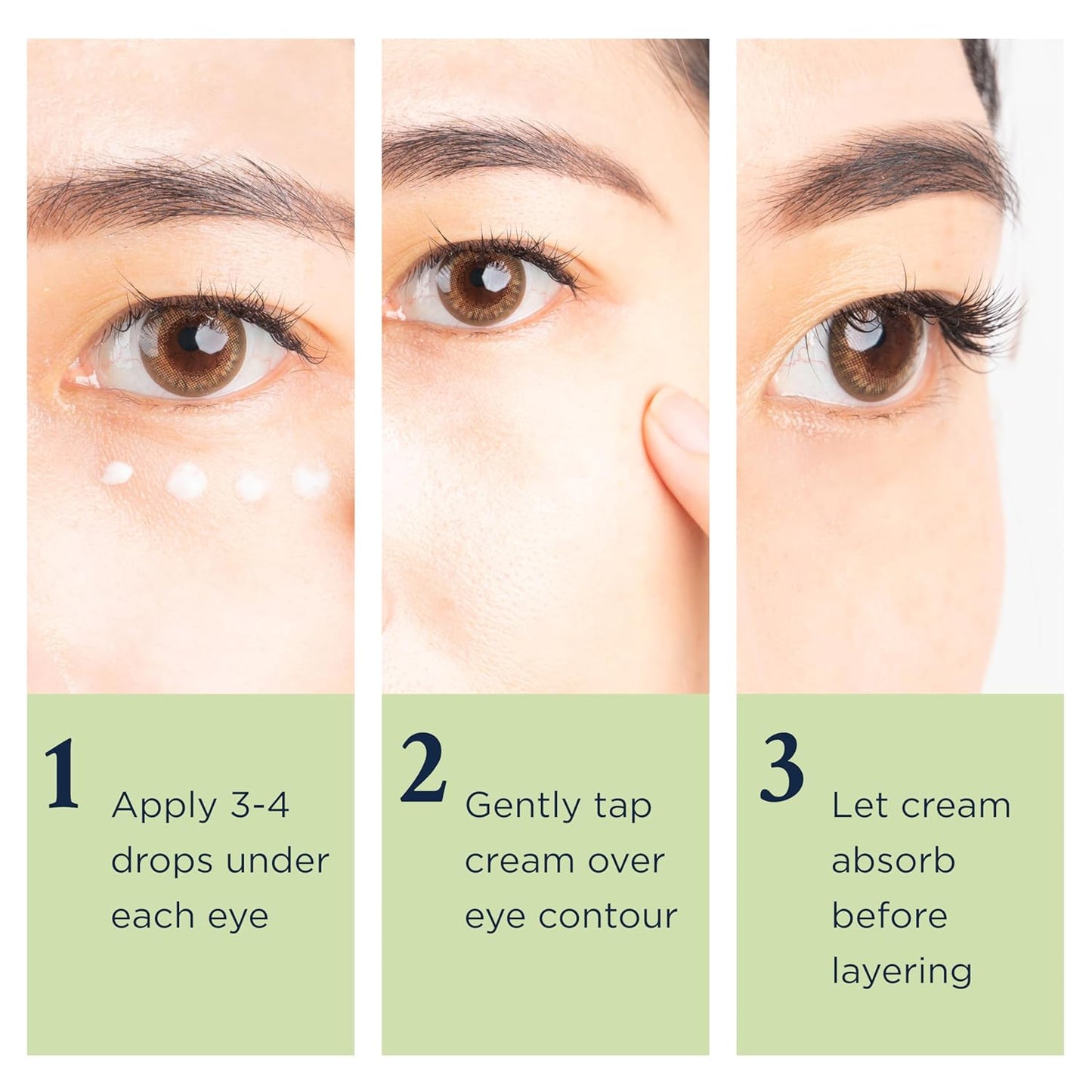 MATKAS Korean Vitamin C Caffeine Eye Cream for Dark Circles 0.5 Fl Oz - Dark Circles Under Eye Treatment, Eyes Cream Anti Aging for Puffy Eyes