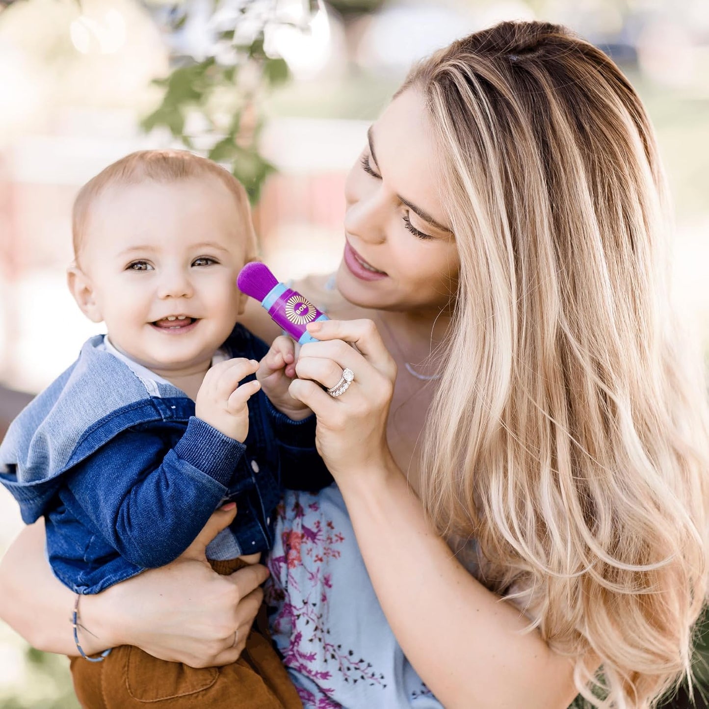 BOB KIDS SPF 30 Brush On Mineral Powder Sunscreen, Broad Spectrum Protection, Water Resistant 80 Mins, Fragrance Free, Easy to Apply for Kids & Babies, Mfg in USA, 2-Pack