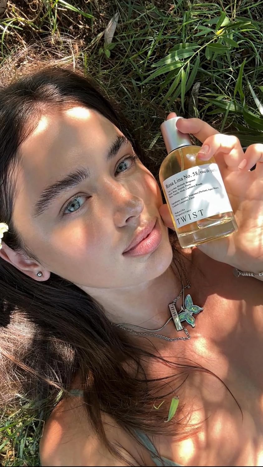 Twist Mila No. 80 - Eau De Parfum Inspired by Valentino's Born In Roma, Long-Lasting Perfume For Women, Jasmine & Vanilla, Vegan, Clean Ingredients, Fragrance - Spray 100 ml (3.4 fl. oz.)