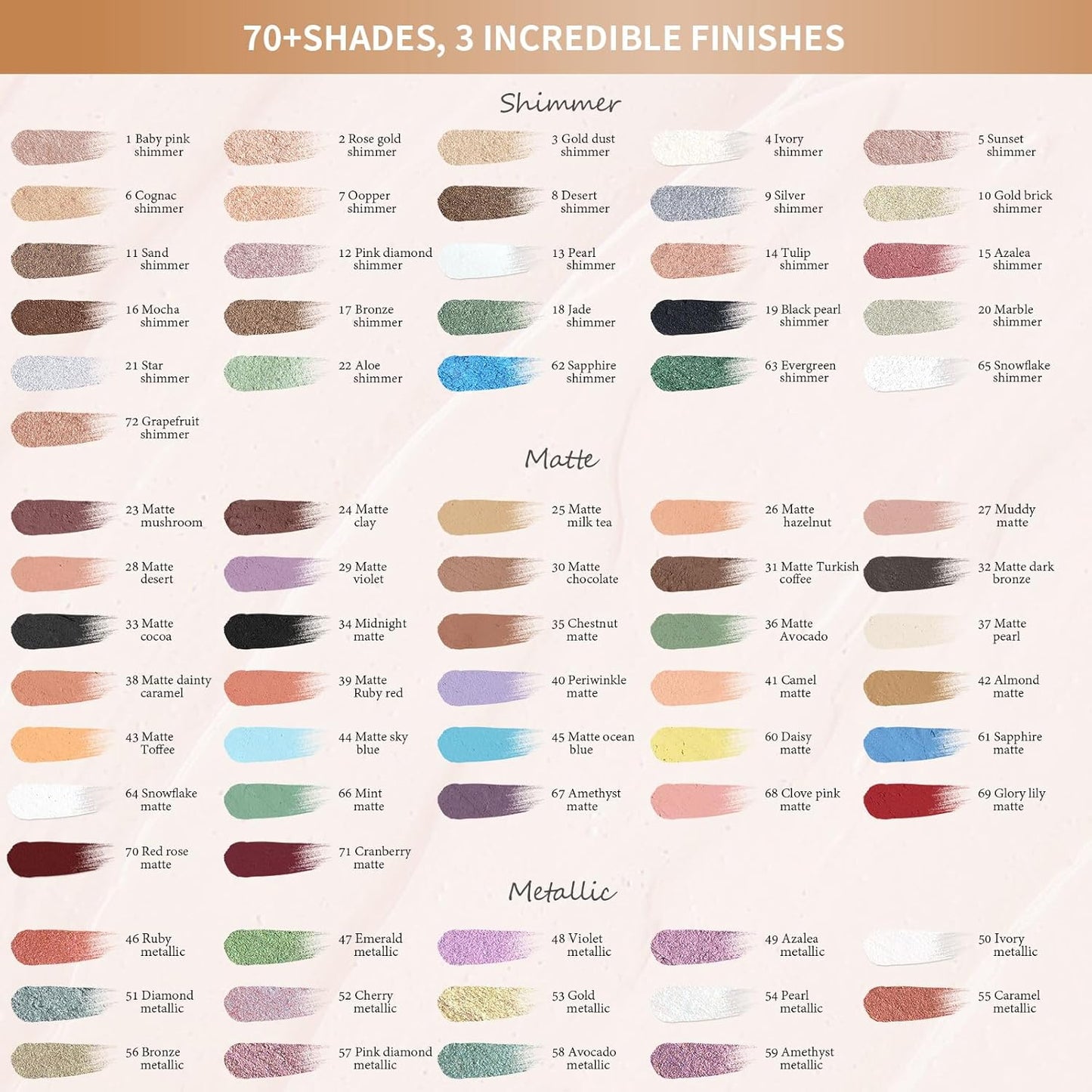 Longwear Cream Eye Shadow Sticks(41 Camel Matte), Smudge-Proof, Waterproof Eyeshadow,Silky Formula Glitter With Makeup Brush,Nude Eyeshadow Stick