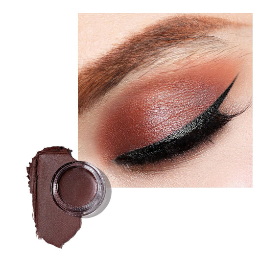 Oulac Matte Eyeshadow 3-in-1 Eyeshadow Eye Primer&Eyeliner Highly Pigmented Waterproof Smudge-proof Long Lasting Wear Smooth&Blendable Formula for Natural Look,Vegan & Cruelty-Free,CM06 | alldaygood beauty