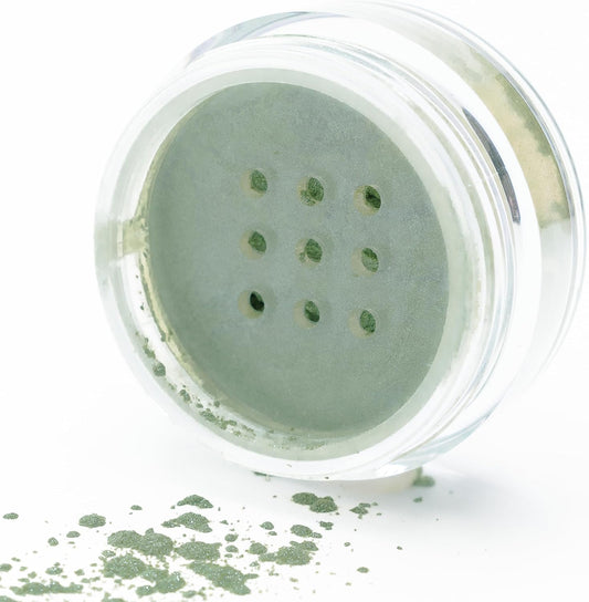 Beautiful Mint Julep Green Sparkle Single Loose Powder Eyeshadow; Vegan, Talc & Paraben Free | alldaygood beauty