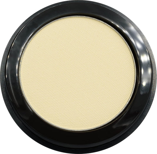 Banana Creme Matte Yellow Gold Opaque Beige Pressed Powder Single Vegan Eyeshadow; Talc, Paraben & Cruelty Free | alldaygood beauty