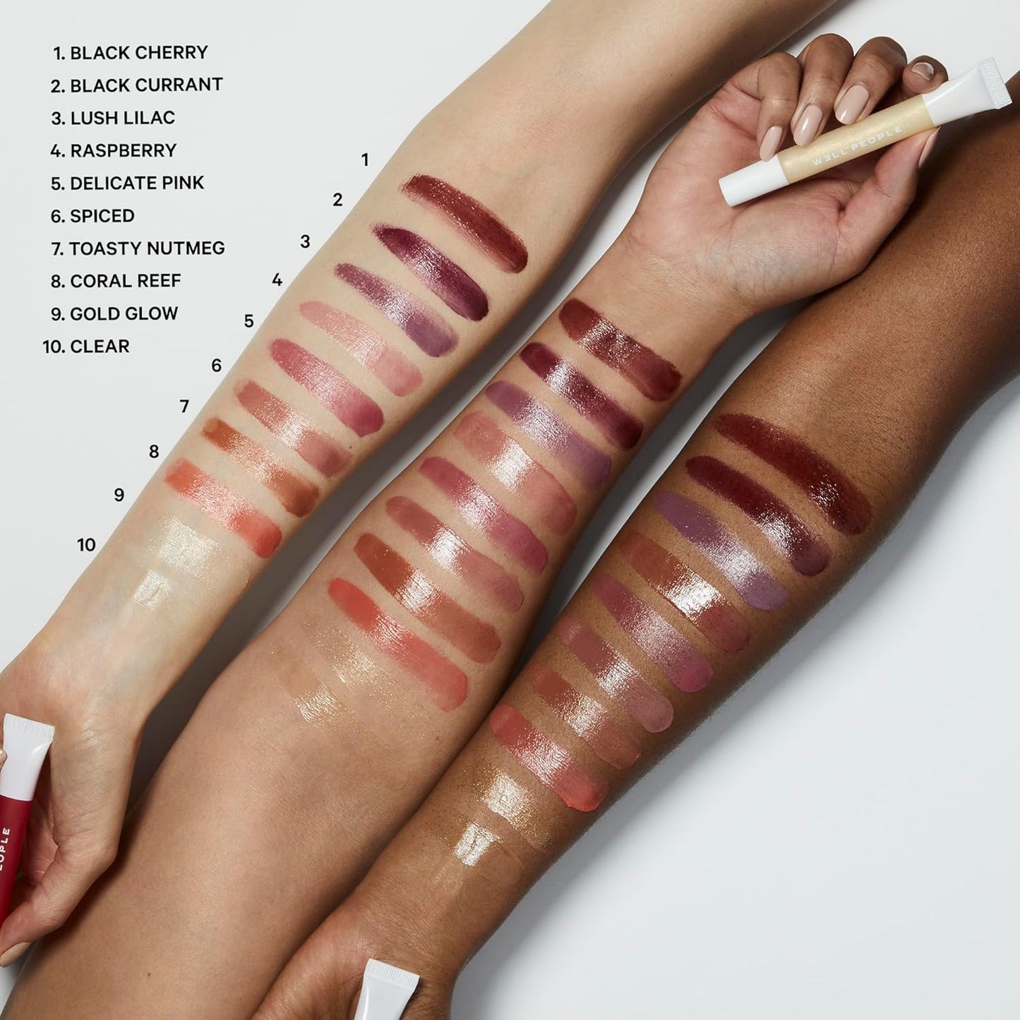 Well People Lip Nurture Hydrating Balm, Lip Balm For Hydration & Vibrant Sheer Color, Soothes & Softens Lips, Vegan & Cruelty-free, Gold Glow