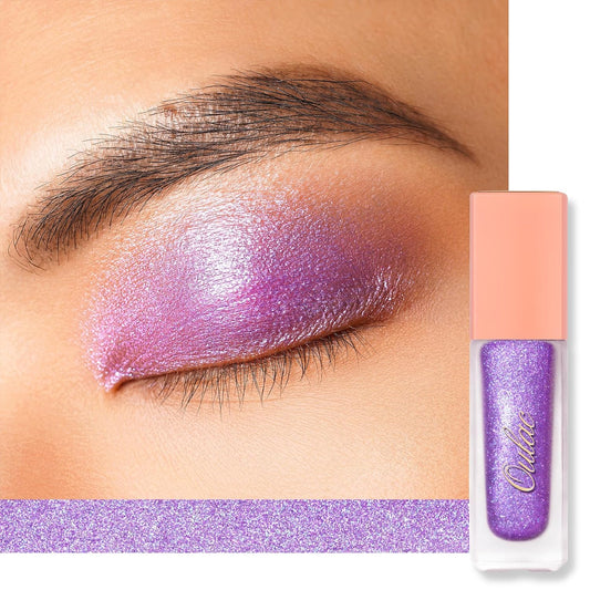 Oulac Liquid Glitter Eyeshadow Liquid Shimmer Eyeshadow Liquid Eyeliner Non-sticky One-Swipe Coverage with Quick-Drying Crease-resistant Formula.Vegan & Cruelty-Free.(07) | alldaygood beauty