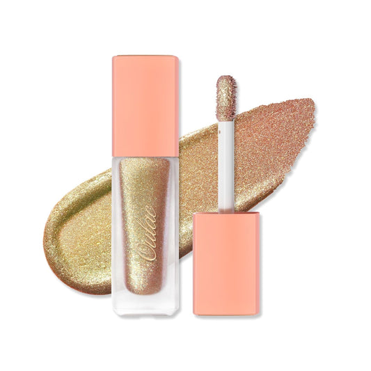 Oulac Eyeshadow Liquid Eyeshadow Multi-Usage Liquid Glitter Eyeshadow&Eyeliner Highly Pigmented, One-Swipe Coverage Long Lasting with No Creasing Formula Vegan&Cruelty-Free | alldaygood beauty