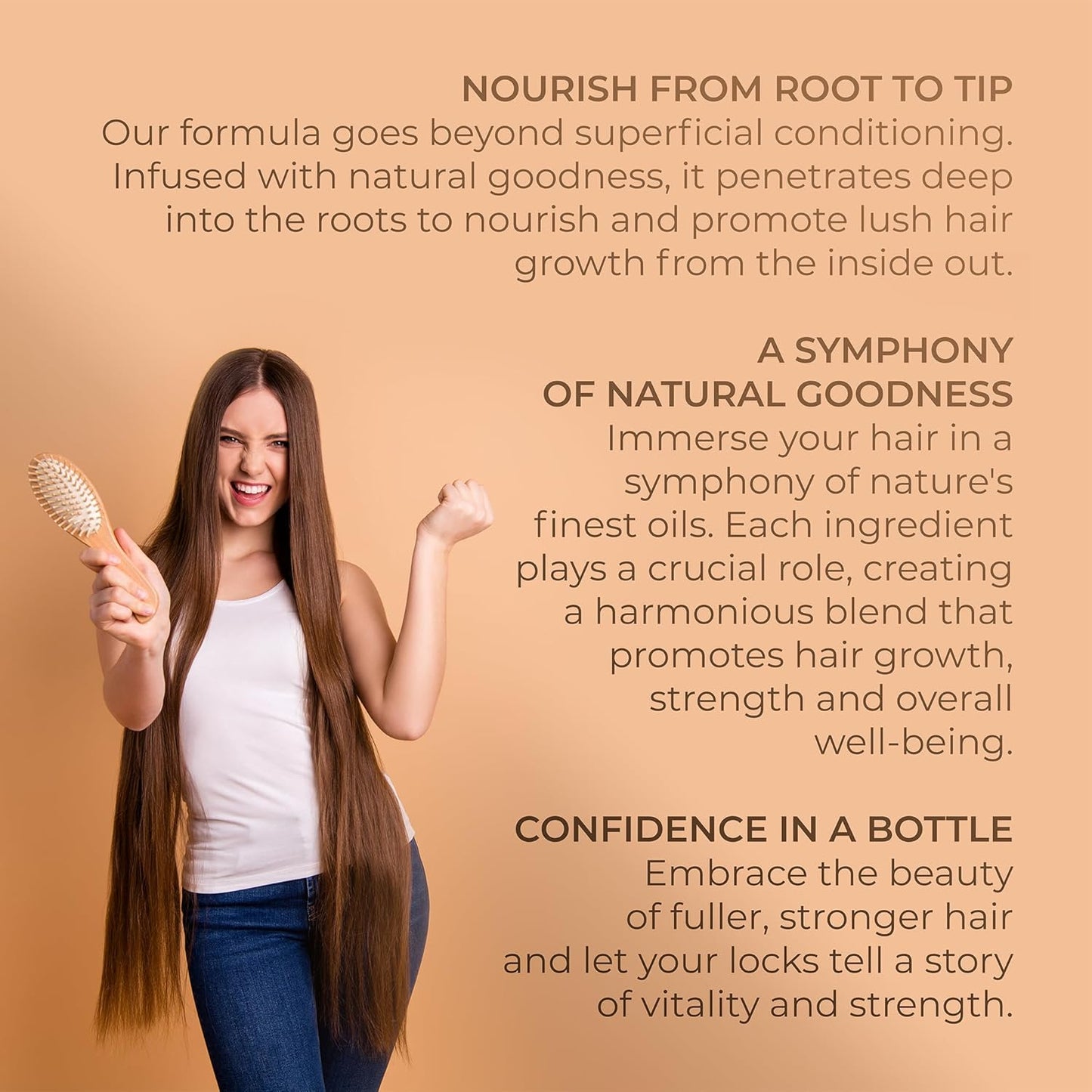 velona Hair Growth Formula - 4 oz | Castor, Amla, Jojoba, Argan, Rosemary, Peppermint, Tea Tree Oils, Vitamin E | Natural Mix with Organic Carrier and Essential Oils