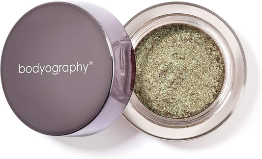 Bodyography Glitter Pigment - Prism Green-Brown for Women - 0.105 oz Eye Shadow | alldaygood beauty