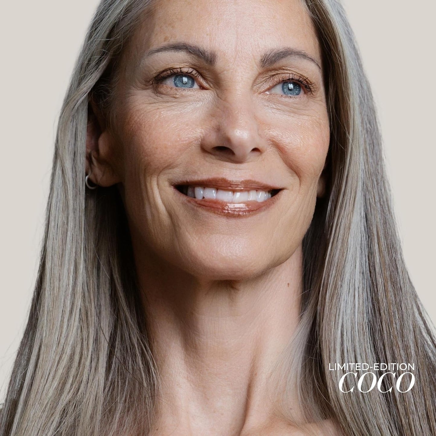 FITGLOW Beauty Lip Colour Serum | Hydrating Lip Gloss | Plumping Anti-Aging Lip Treatment | Natural Shine with Pomegranate Sterols & Collagen | Buildable Color for Dry Chapped Lips | Coco - 10g