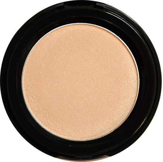 Oyster Off White Nude Naked Cream Color Matte Pressed Powder Single Vegan Eyeshadow; Talc, Paraben & Cruelty Free | alldaygood beauty