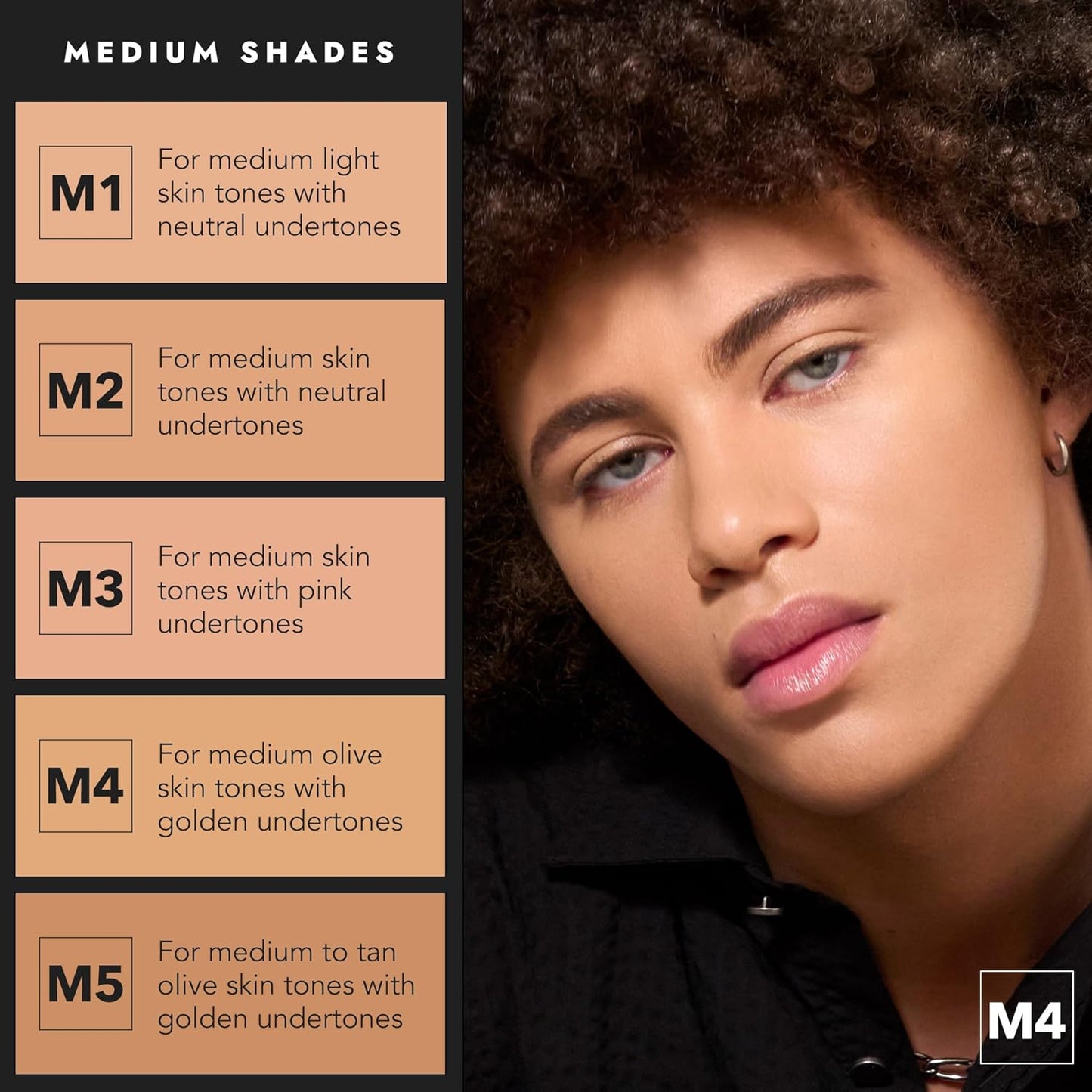 COVER FX Total Cover Cream Foundation - Shade M2 - Buildable Coverage - Natural Finish - Oil-Free - Sweat-Proof