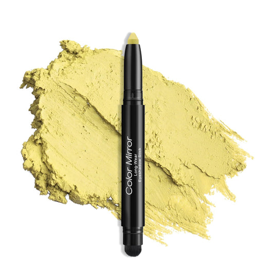 Cream Waterproof Hypoallergenic Eyeshadow Stick, long wear Metallic Glitter Matte Eye Shadow Pencil With Makeup Brush, Eye Brightener, 60 Daisy Matte | alldaygood beauty