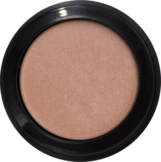 Apricot Peach Glaze Shimmering Bronze Warm Yellow Gold Pressed Powder Single Eyeshadow; Talc, Paraben & Cruelty Free | alldaygood beauty