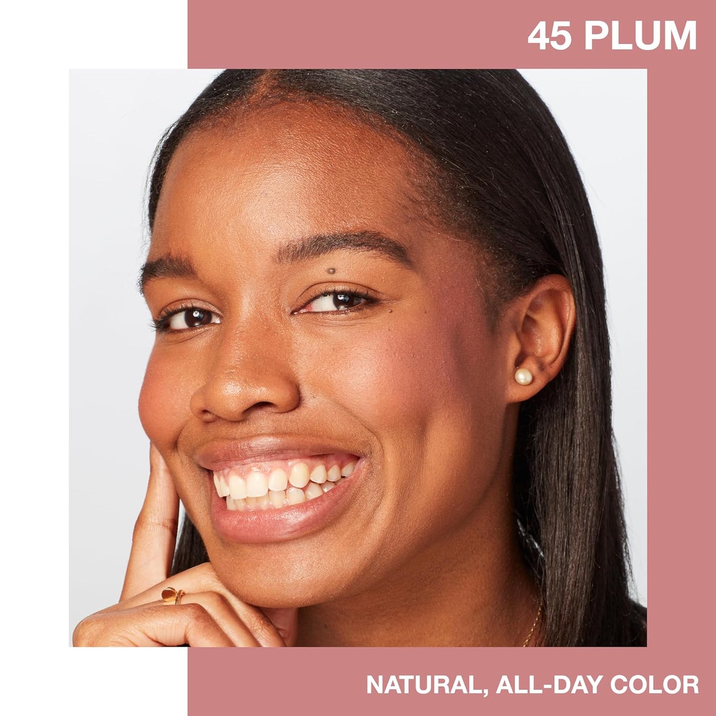 Maybelline Fit Me Blush, Lightweight, Smooth, Blendable, Long-lasting All-Day Face Enhancing Makeup Color, Plum, 1 Count