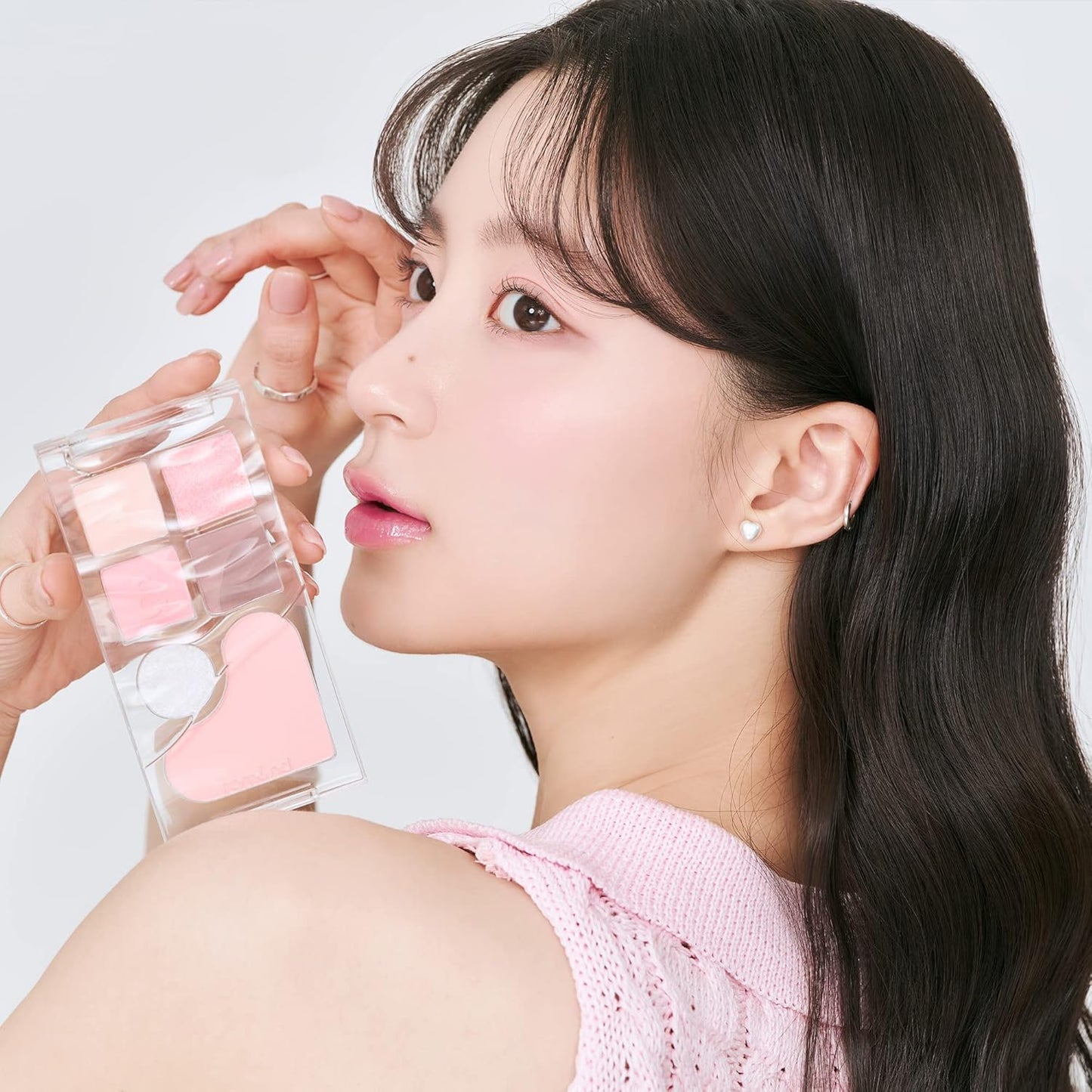 rom&nd Bare Layer Palette 02 Strawberry Mood